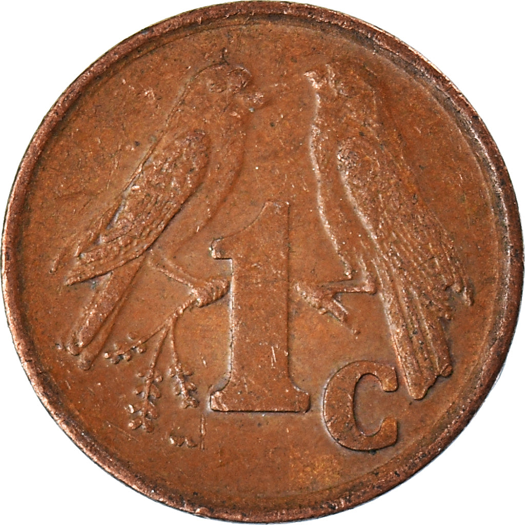 Moeda, África do Sul, Cent, 1996