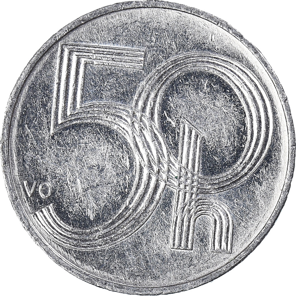 Moeda, República Checa, 50 Haleru, 2005