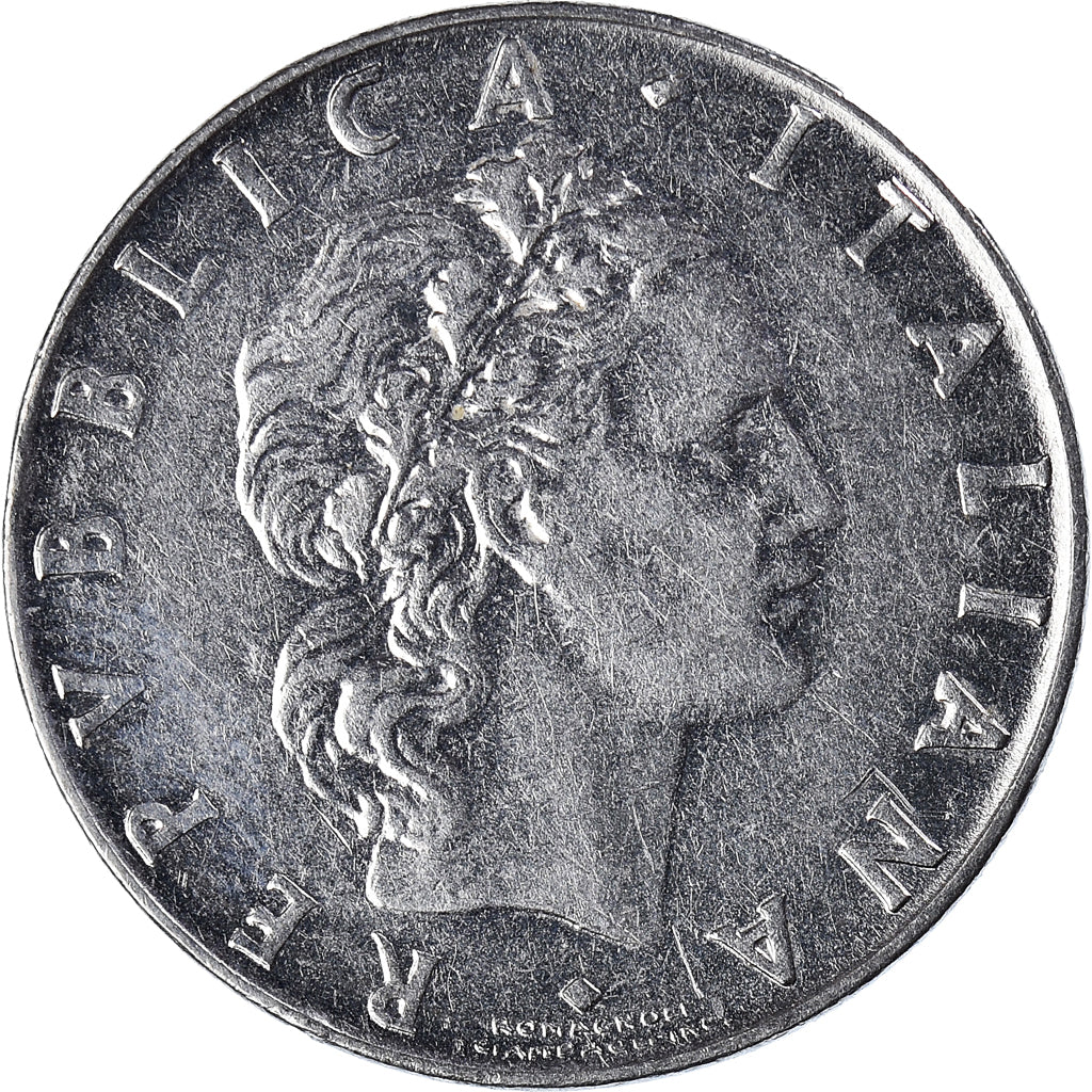 Moneta, Italia, 50 Lire, 1970