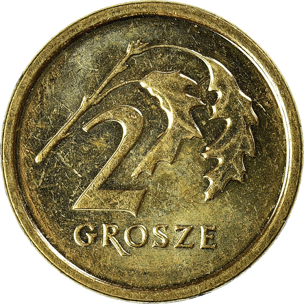 Monnaie, Pologne, 2 Grosze, 2016