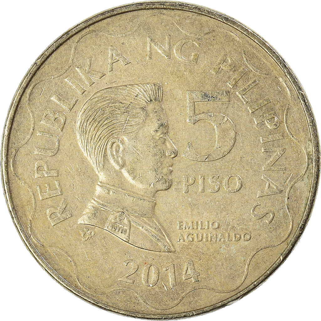 Moeda, Filipinas, 5 Piso, 1993