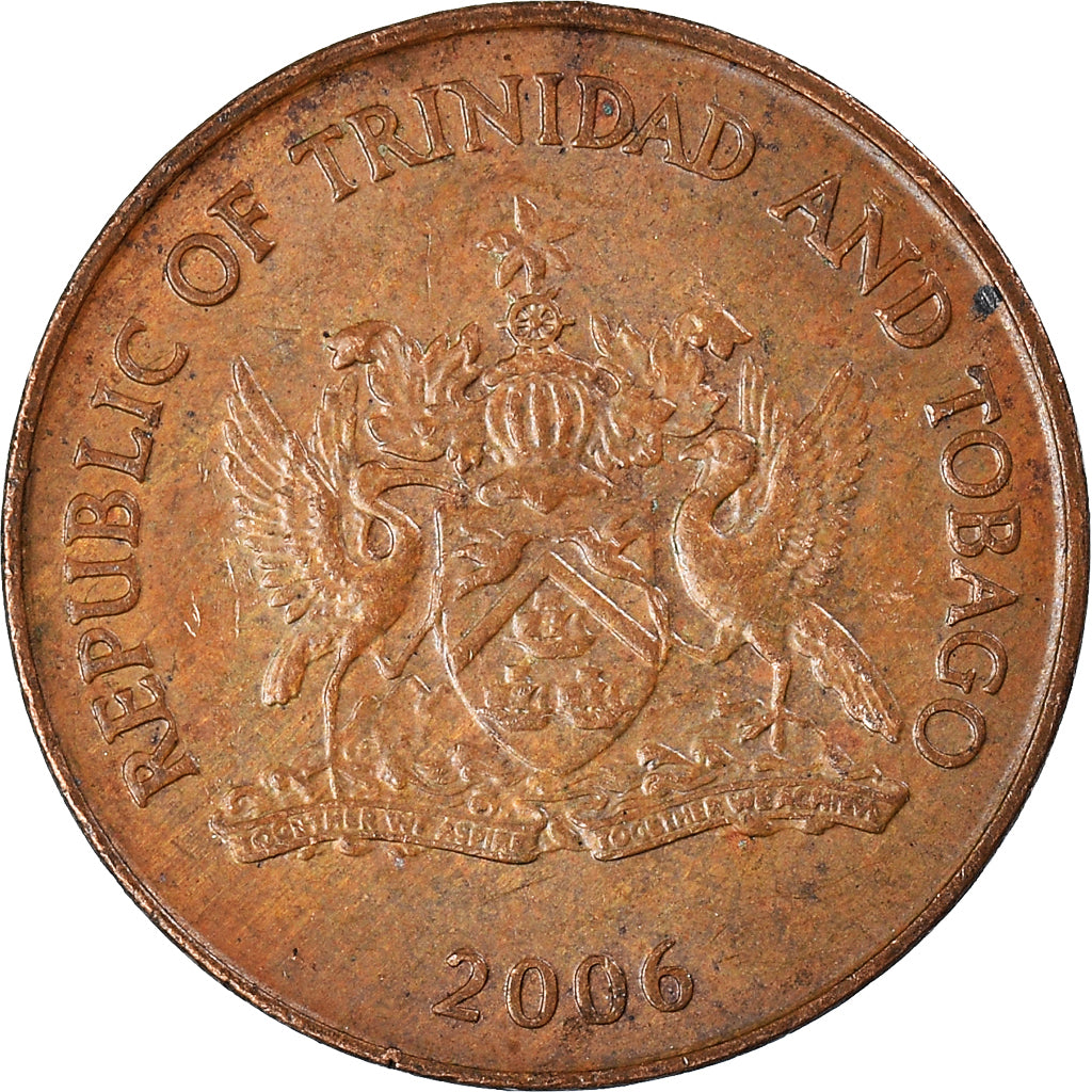 Coin, TRINIDAD & TOBAGO, 5 Cents, 2006