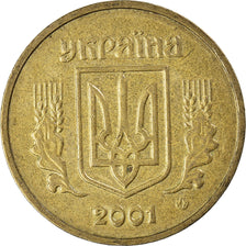 Moneta, Ucraina, Hryvnia, 2001