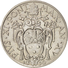 CITTÀ DEL VATICANO, Pius XI, 20 Centesimi, 1936, SPL, Nichel, KM:3