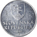 Monnaie, Slovaquie, 10 Halierov, 1998
