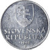 Münze, Slowakei, 10 Halierov, 1998