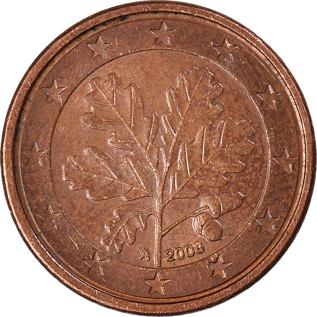 Moneta, Niemcy - RFN, Euro Cent, 2008