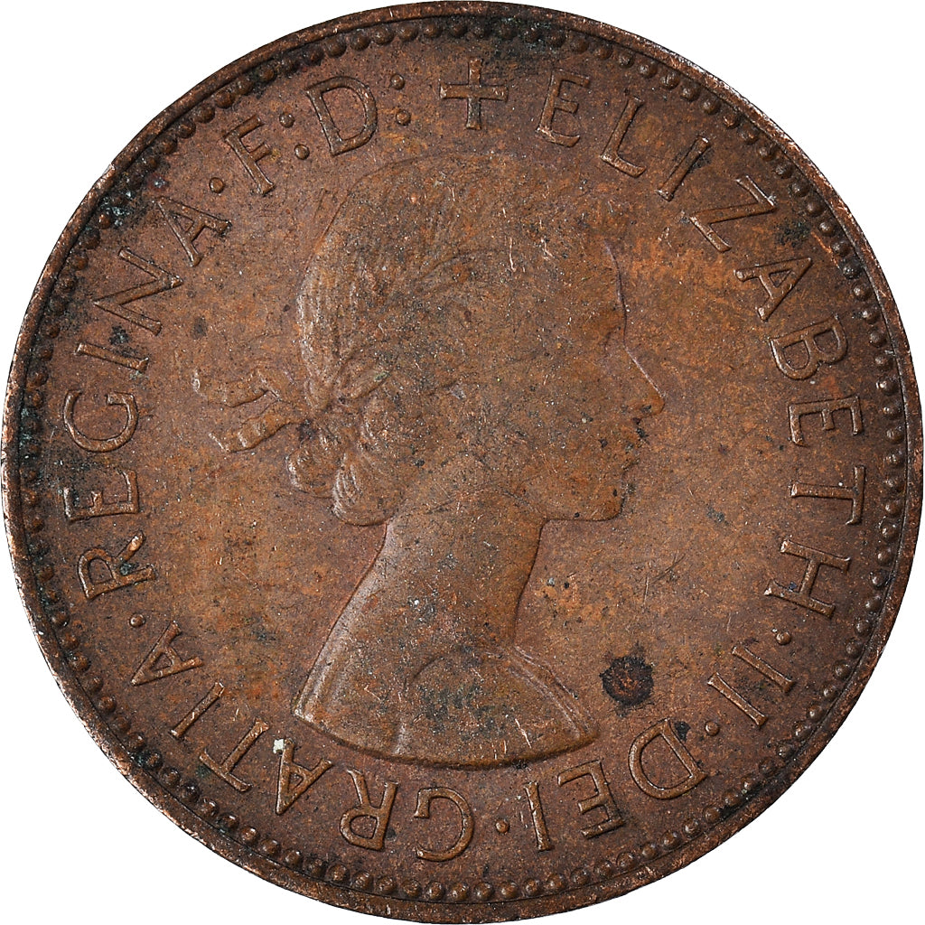 Coin, Great Britain, 1/2 Penny, 1967