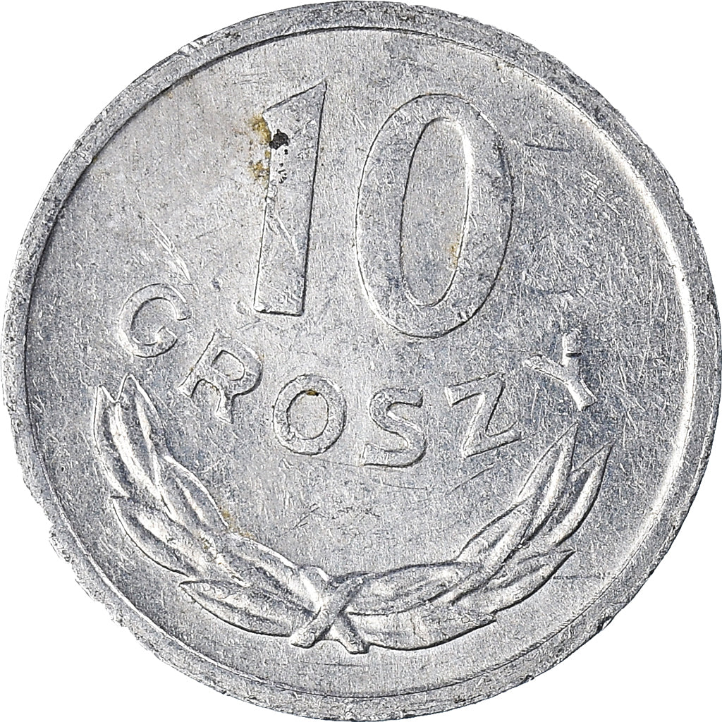 Moneta, Polonia, 10 Groszy, 1981