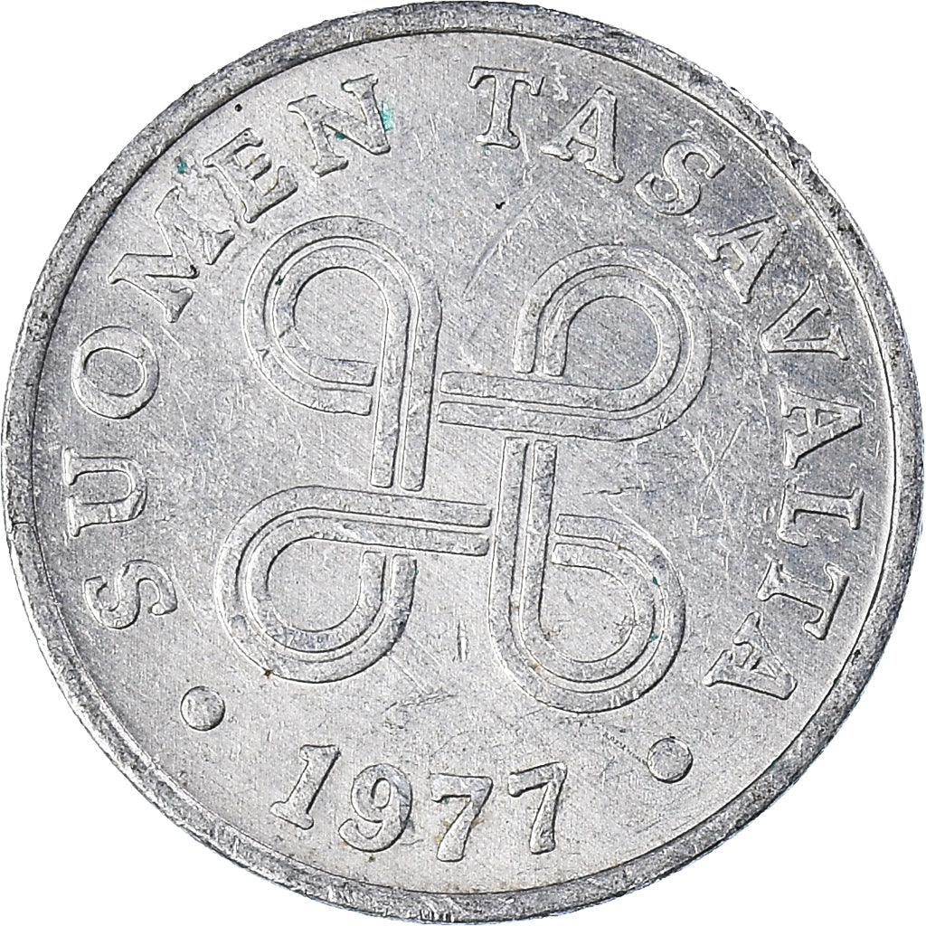 Moneta, Finlandia, Penni, 1977