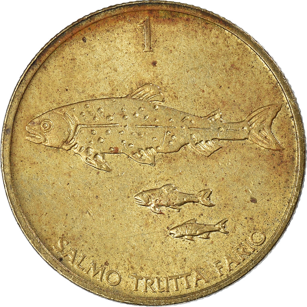 Münze, Slowenien, Tolar, 1997