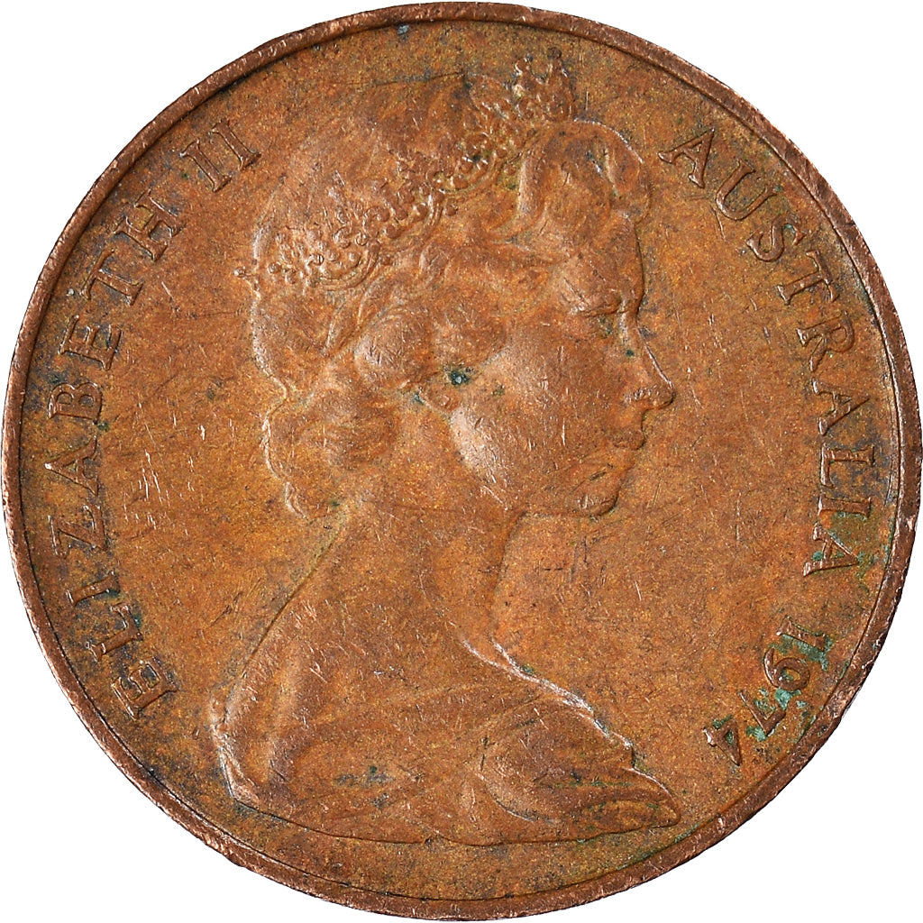 Monnaie, Australie, 2 Cents, 1974