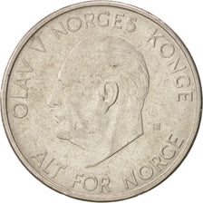 Coin, Norway, Olav V, 5 Kroner, 1963, EF(40-45), Copper-nickel, KM:412