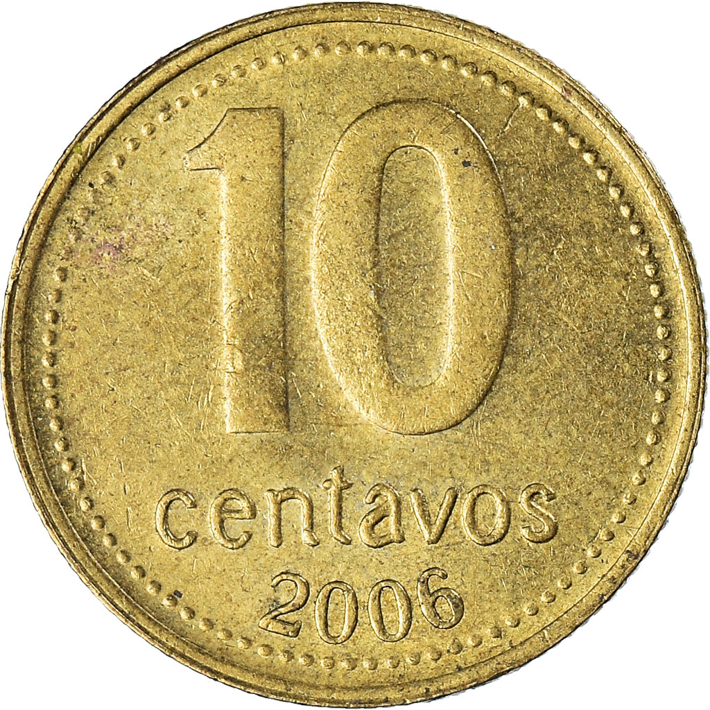Coin, Argentina, 10 Centavos, 2006