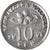 Monnaie, Malaysie, 10 Sen, 2004