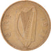 Coin, IRELAND REPUBLIC, Penny, 1971, EF(40-45), Bronze, KM:20