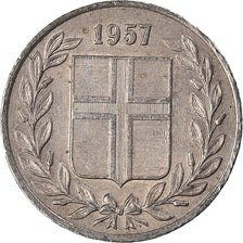 Monnaie, Islande, 25 Aurar, 1957