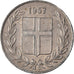 Münze, Iceland, 25 Aurar, 1957