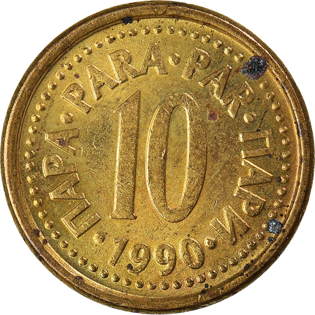 Moneta, Jugosławia, 10 Para, 1990