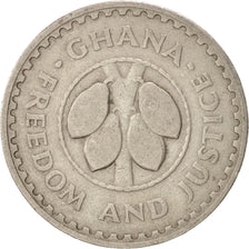 Coin, Ghana, 20 Pesewas, 1967, EF(40-45), Copper-nickel, KM:17