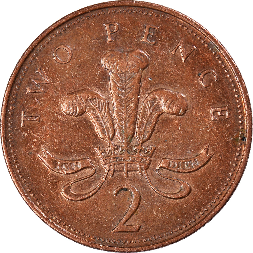 Coin, Great Britain, 2 Pence, 1997