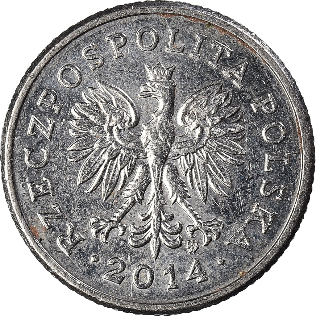 Moneda, Polonia, 20 Groszy, 2014
