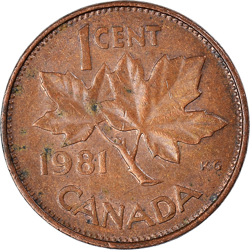 Moneta, Canada, Cent, 1981