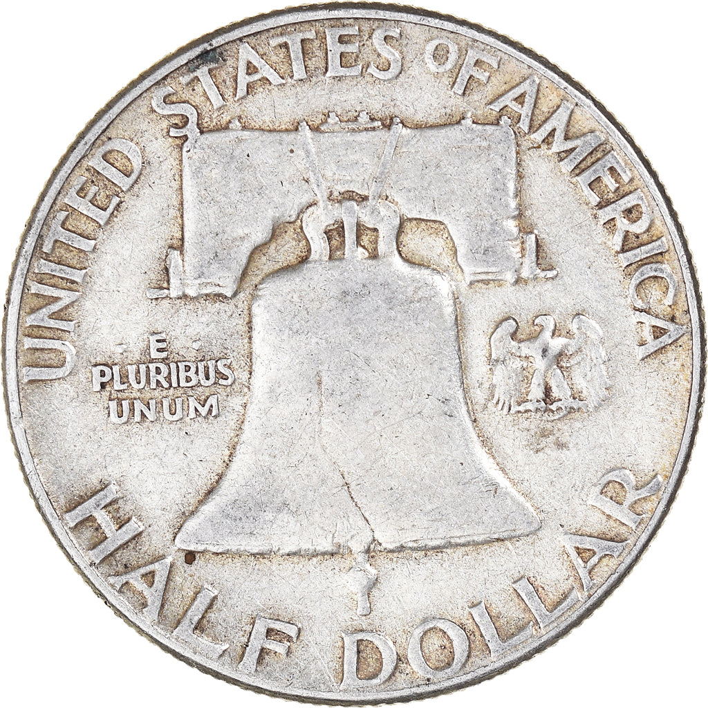 Moneta, Stati Uniti, Franklin Half Dollar, Half Dollar, 1952, U.S. Mint
