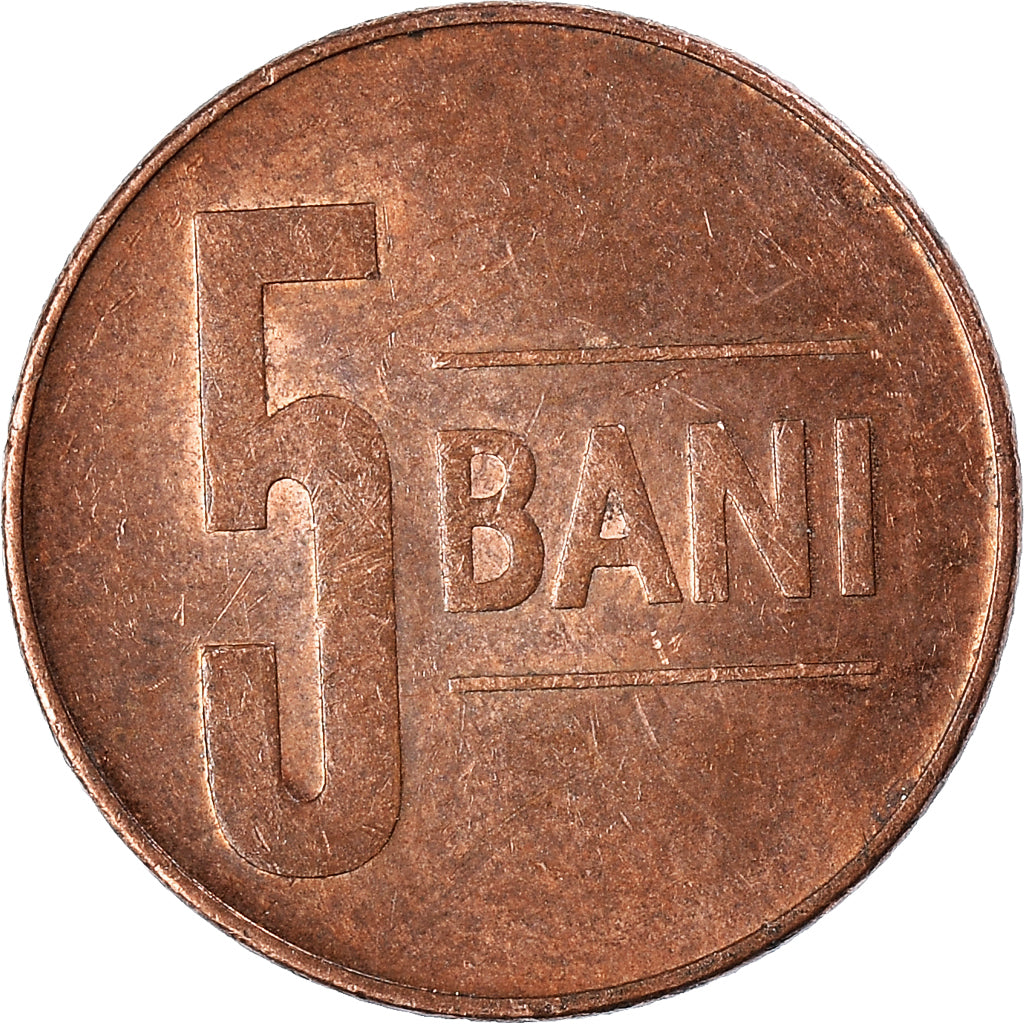 Moeda, Roménia, 5 Bani, 2015