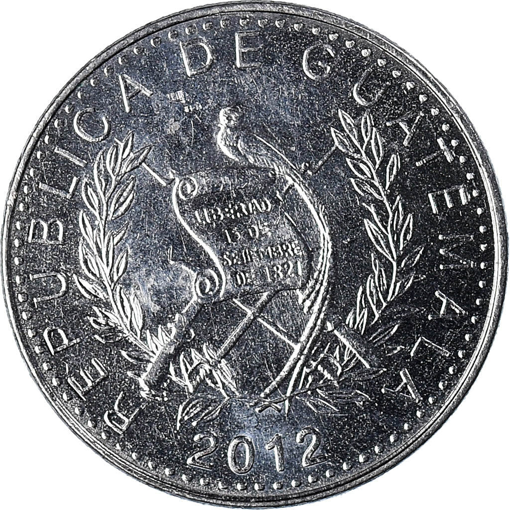 Monnaie, Guatemala, 5 Centavos, 2012