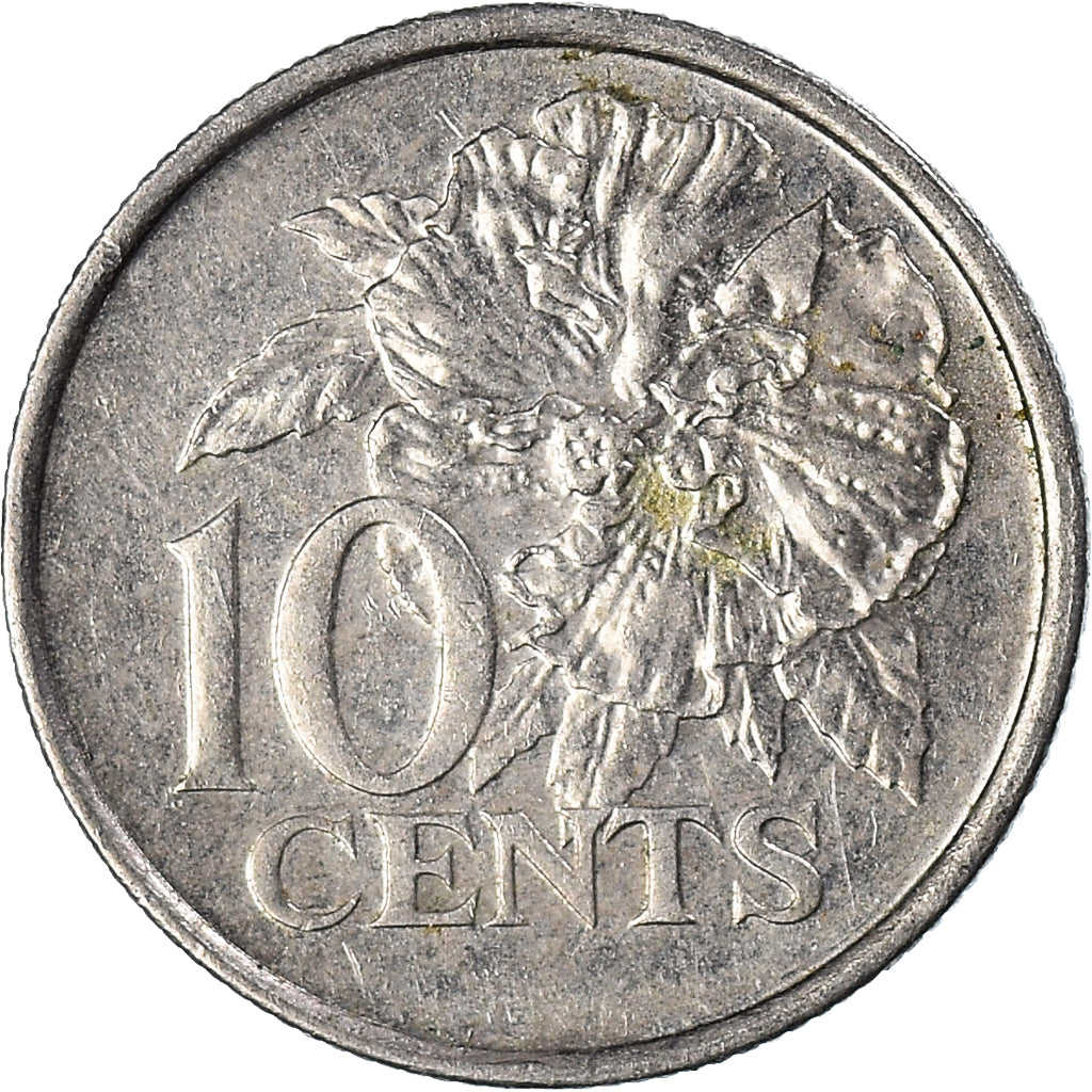Moeda, TRINDADE E TOBAGO, 10 Cents, 2004
