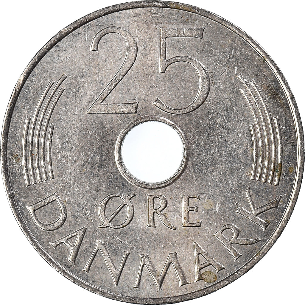 Monnaie, Danemark, 25 Öre, 1985
