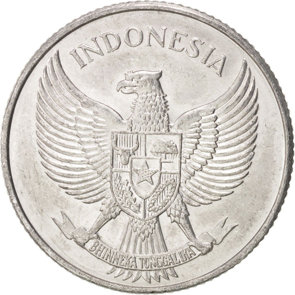 INDONESIA, 25 Sen, 1955, KM #11, MS(63), Aluminum, 2.20