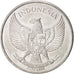 INDONESIA, 25 Sen, 1955, KM #11, MS(63), Aluminum, 2.20