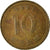 Moneda, COREA DEL SUR, 10 Won, 1991
