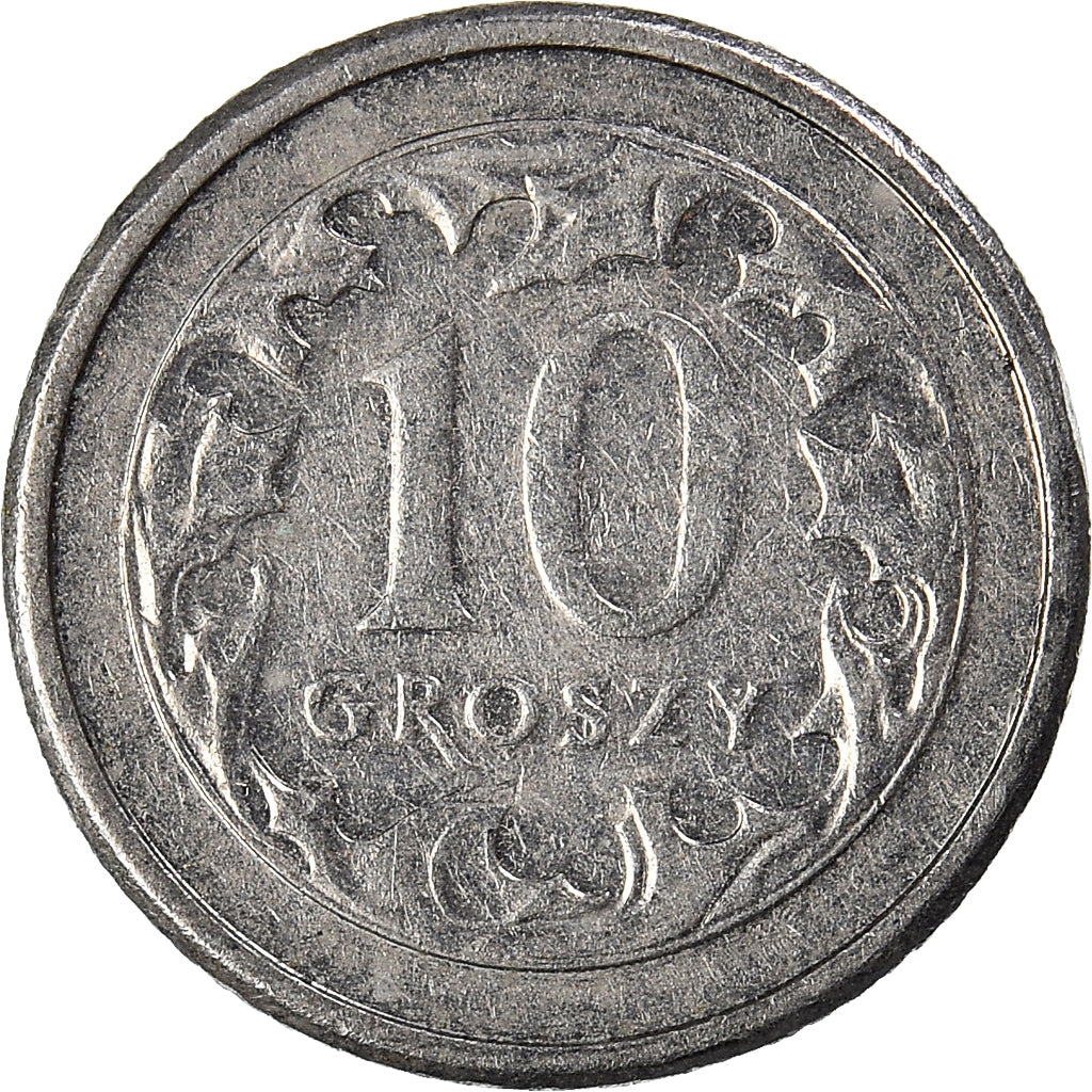 Moneda, Polonia, 10 Groszy, 2006