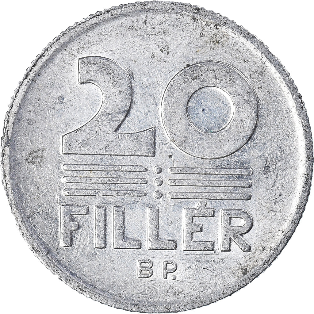 Moneta, Ungheria, 20 Fillér, 1986