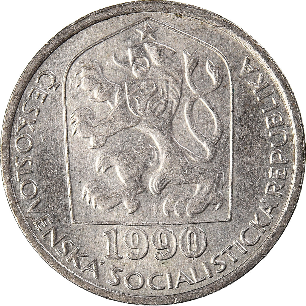 Moneta, Cecoslovacchia, 50 Haleru, 1990