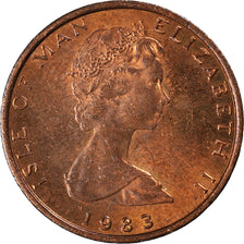 Moneta, Isola di Man, 1/2 Penny, 1983