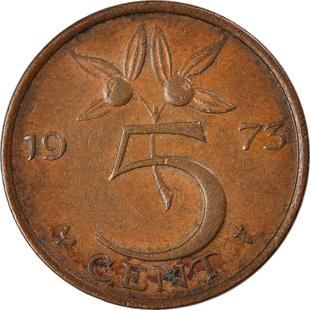 Moneta, Holandia, 5 Cents, 1973