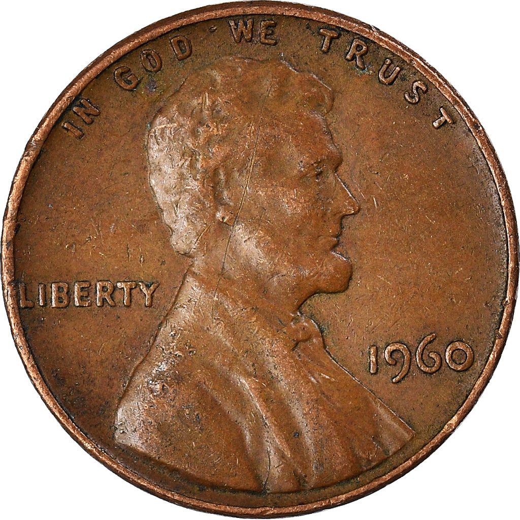 Coin, United States, Cent, 1960