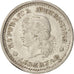Moneda, Argentina, Peso, 1959, MBC, Níquel recubierto de acero, KM:57