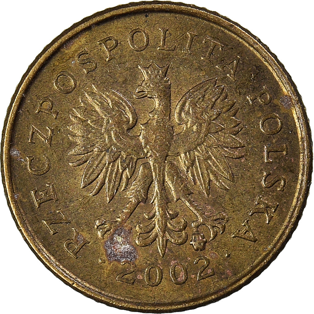 Moneta, Polska, Grosz, 2002