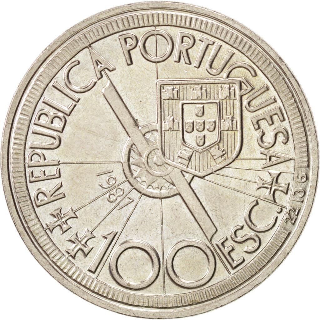 Monnaie, Portugal, 100 Escudos, 1987, SPL, Copper-nickel, KM:641