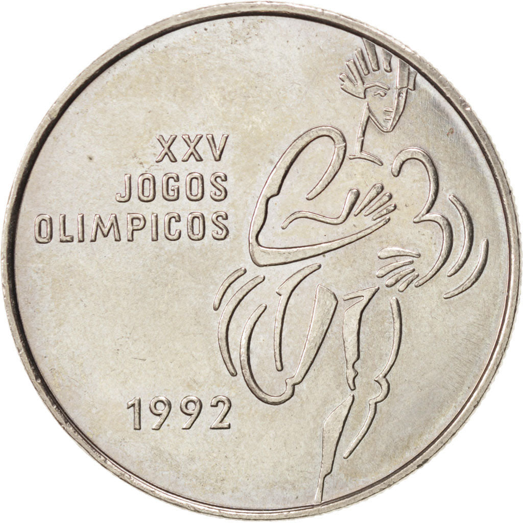 PORTUGAL, 200 Escudos, 1992, KM #662, MS(63), Copper-Nickel, 36, 21.02