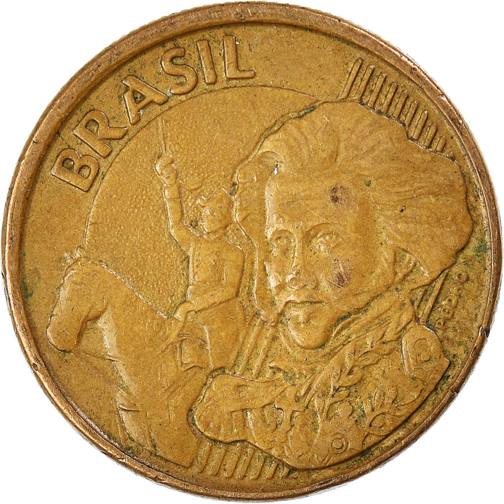 Monnaie, Brésil, 10 Centavos, 2003