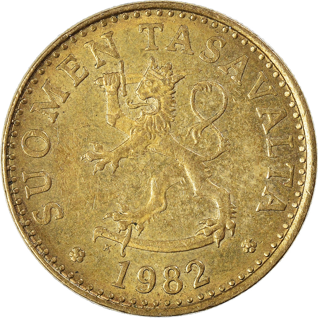 Moneta, Finlandia, 20 Pennia, 1982