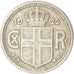 ICELAND, 25 Aurar, 1922, Copenhagen, KM #2.1, EF(40-45), Copper-Nickel, 16, 2.35