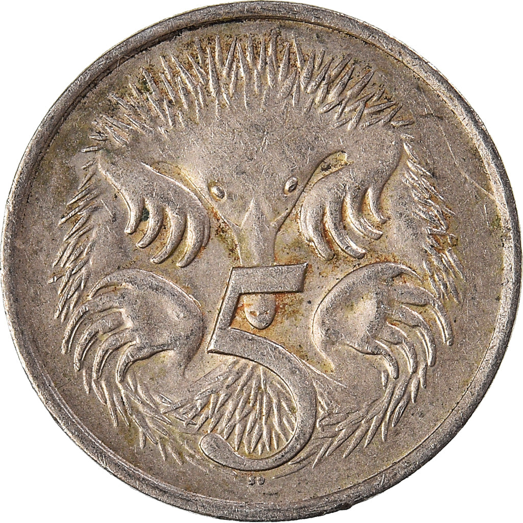 Moeda, Austrália, 5 Cents, 1978