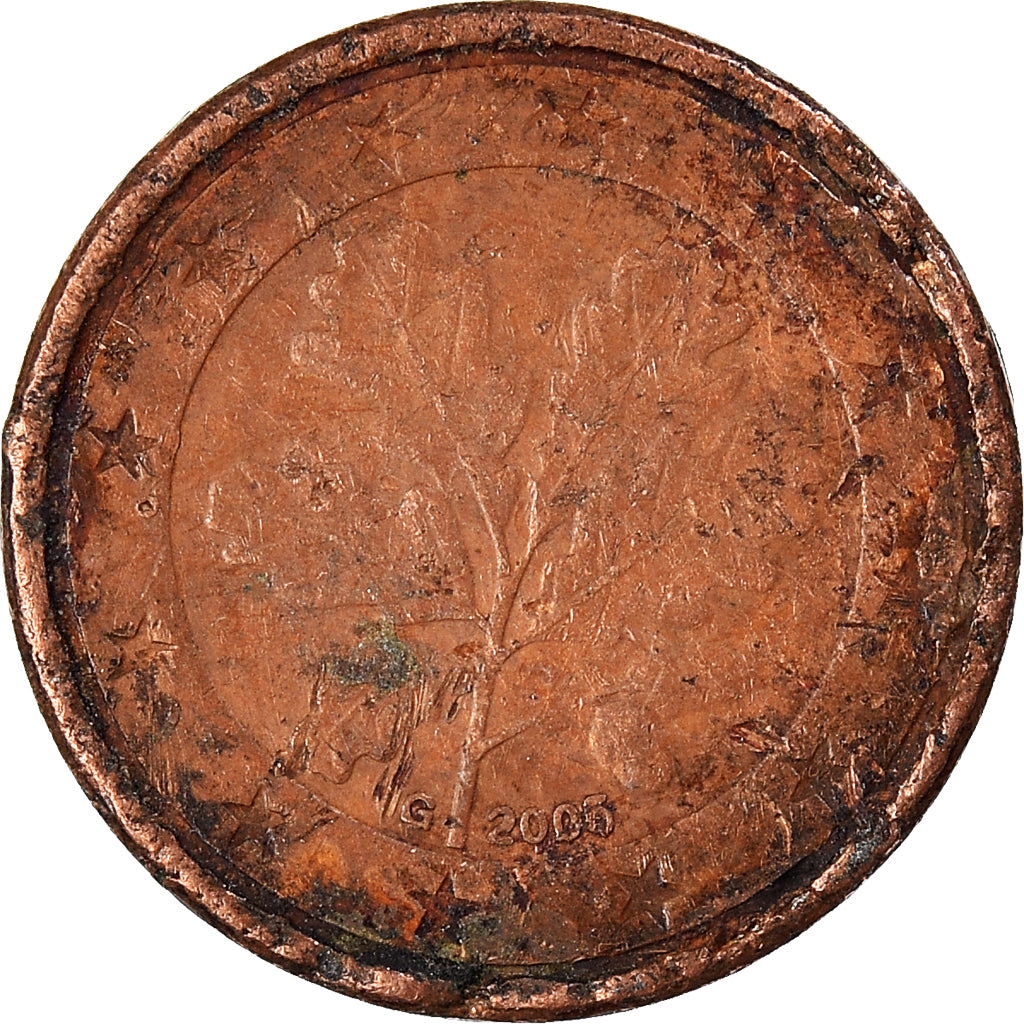 Moneta, Niemcy - RFN, Euro Cent, 2005